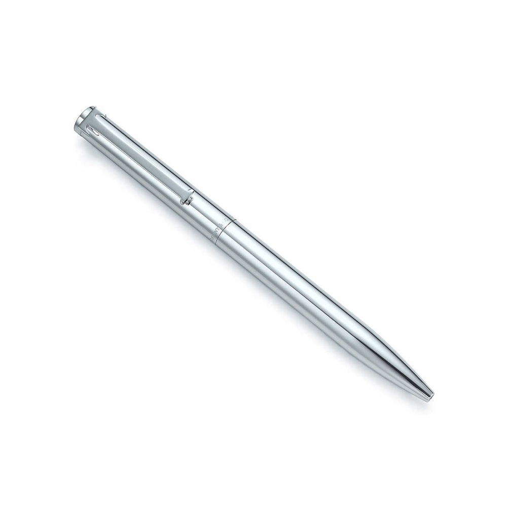 NIB-Executive Tiffany T-clip Ballpoint Pen SS